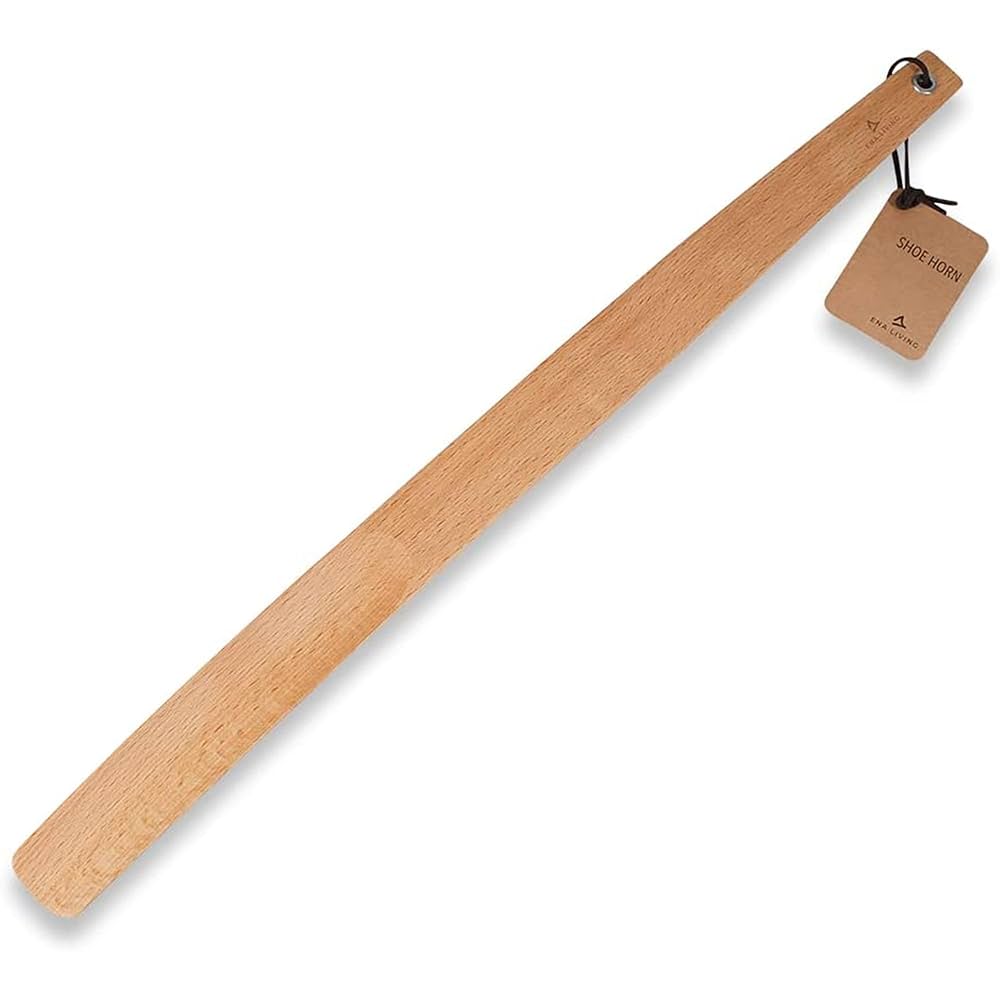 Amazon.com: ENA Living Beechwood Shoe Horn, 21.6' Long